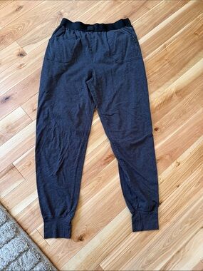 VS Pink Casual Stretch Jogger Pants in Charcoal